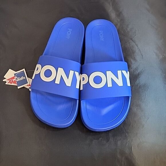 BRAND NEW PONY SUMMER SLIP ON SLIDE S MEN'S SANDAL - Picture 2 of 14